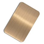 Brushed Stainless Steel Sheet Metal