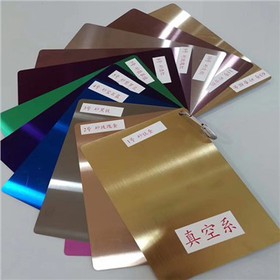 Gold Plated Stainless Steel Sheet