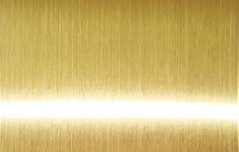 Stainless Hairline Gold